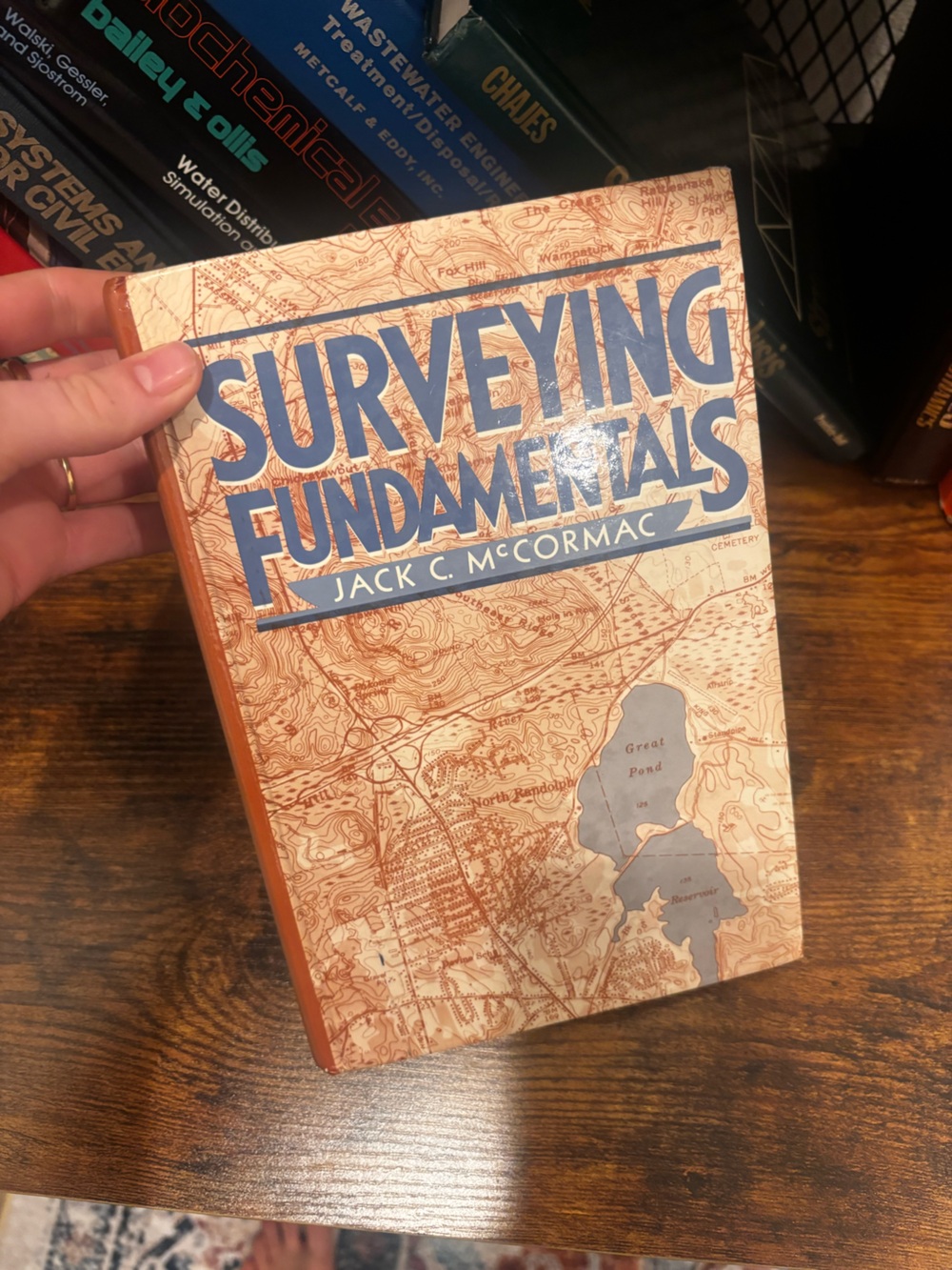 Surveying Fundamentals by Jack C. McCormac - Brown & Cream Cover